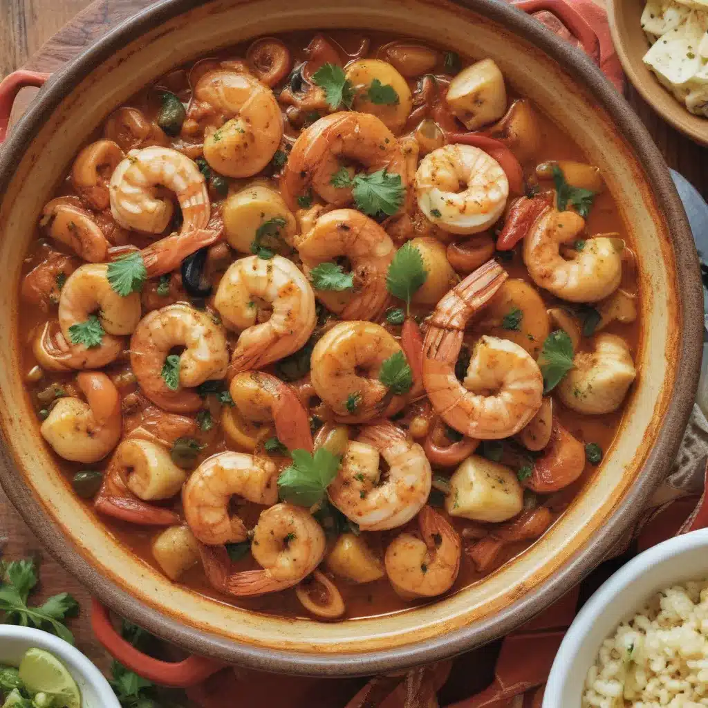 A Flavor Explosion: El Bahias Spicy Shrimp Tagine