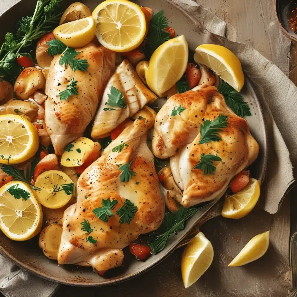 Brighten Up Dinner with Our Zesty Lemon Chicken