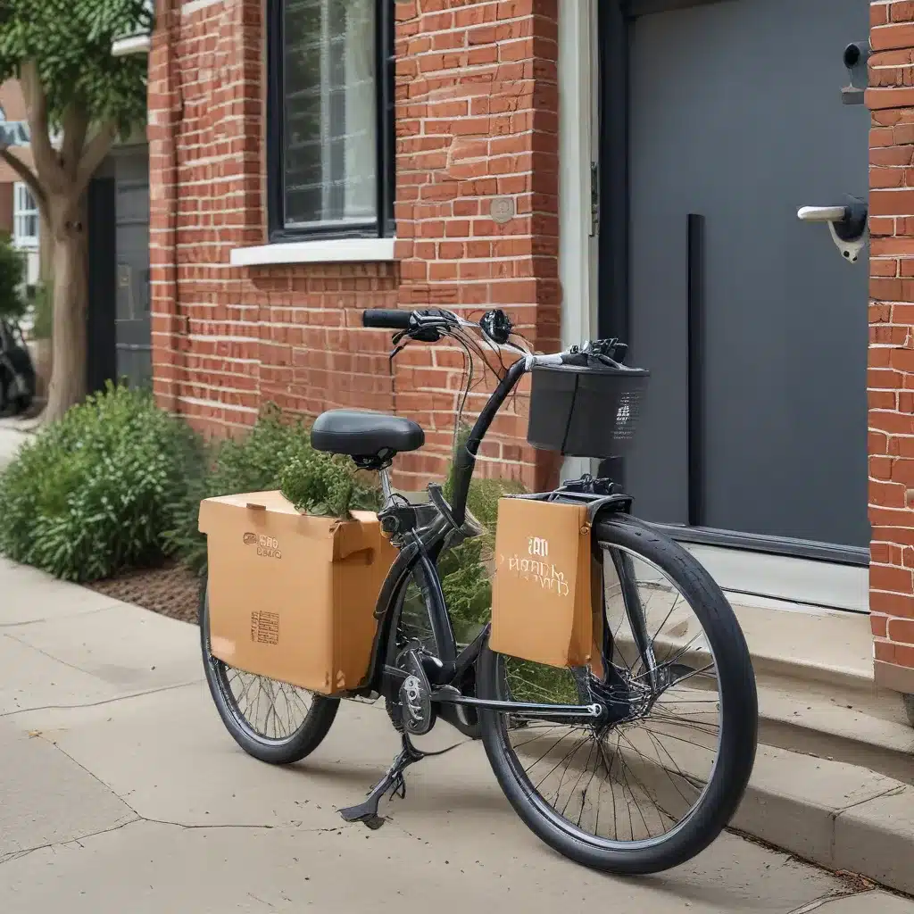 Offering Bike Deliveries Around the Neighborhood