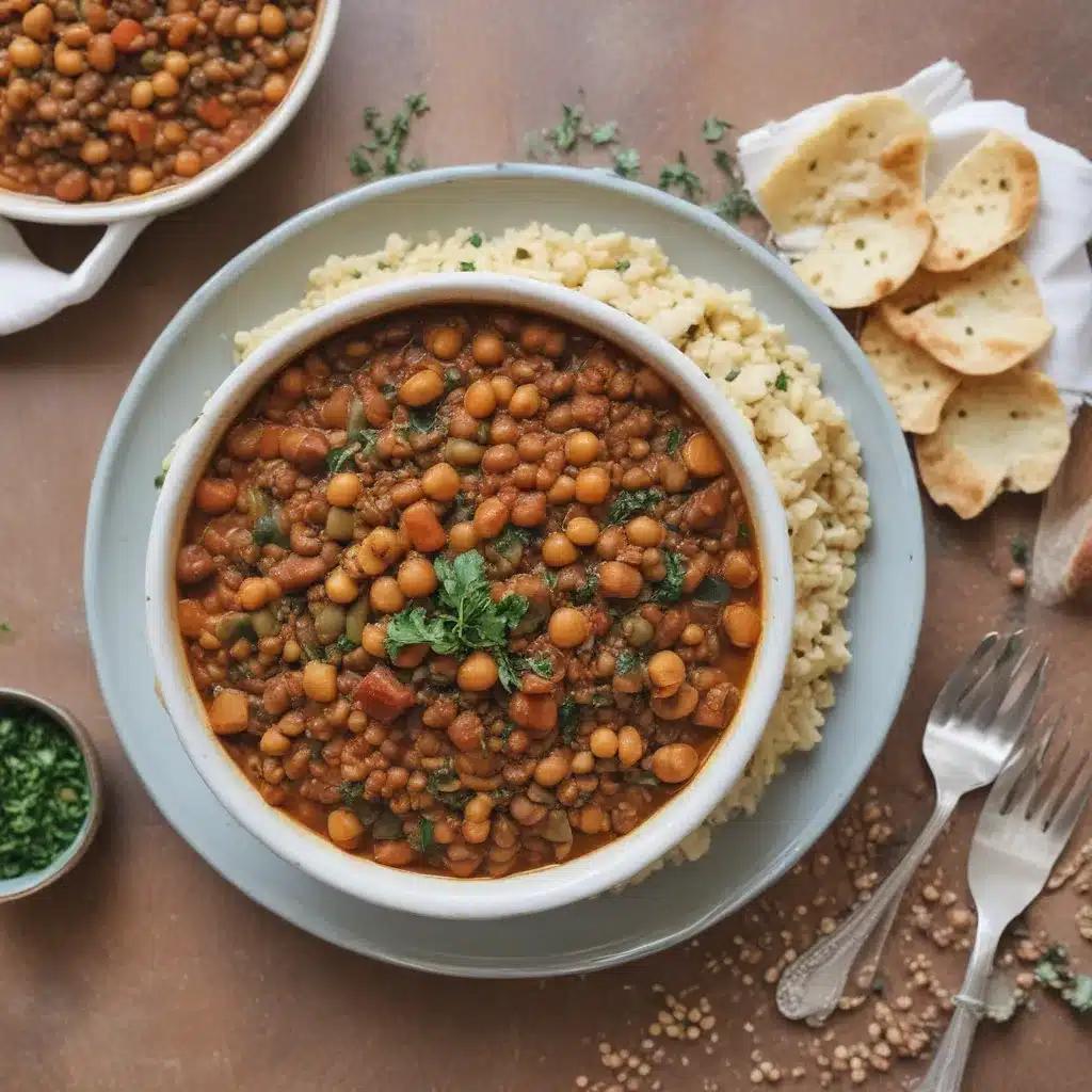 Satisfy Your Comfort Food Craving: El Bahias Cozy Lentil & Chickpea Tagine