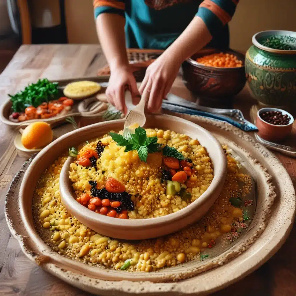 The Art of Preparing Moroccan Couscous