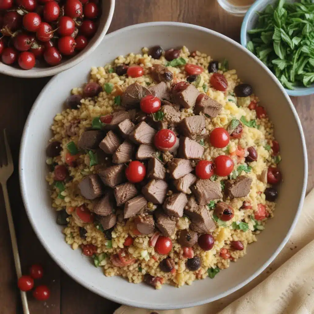 Transport Your Tastebuds with Cherry-Kissed Lamb Couscous