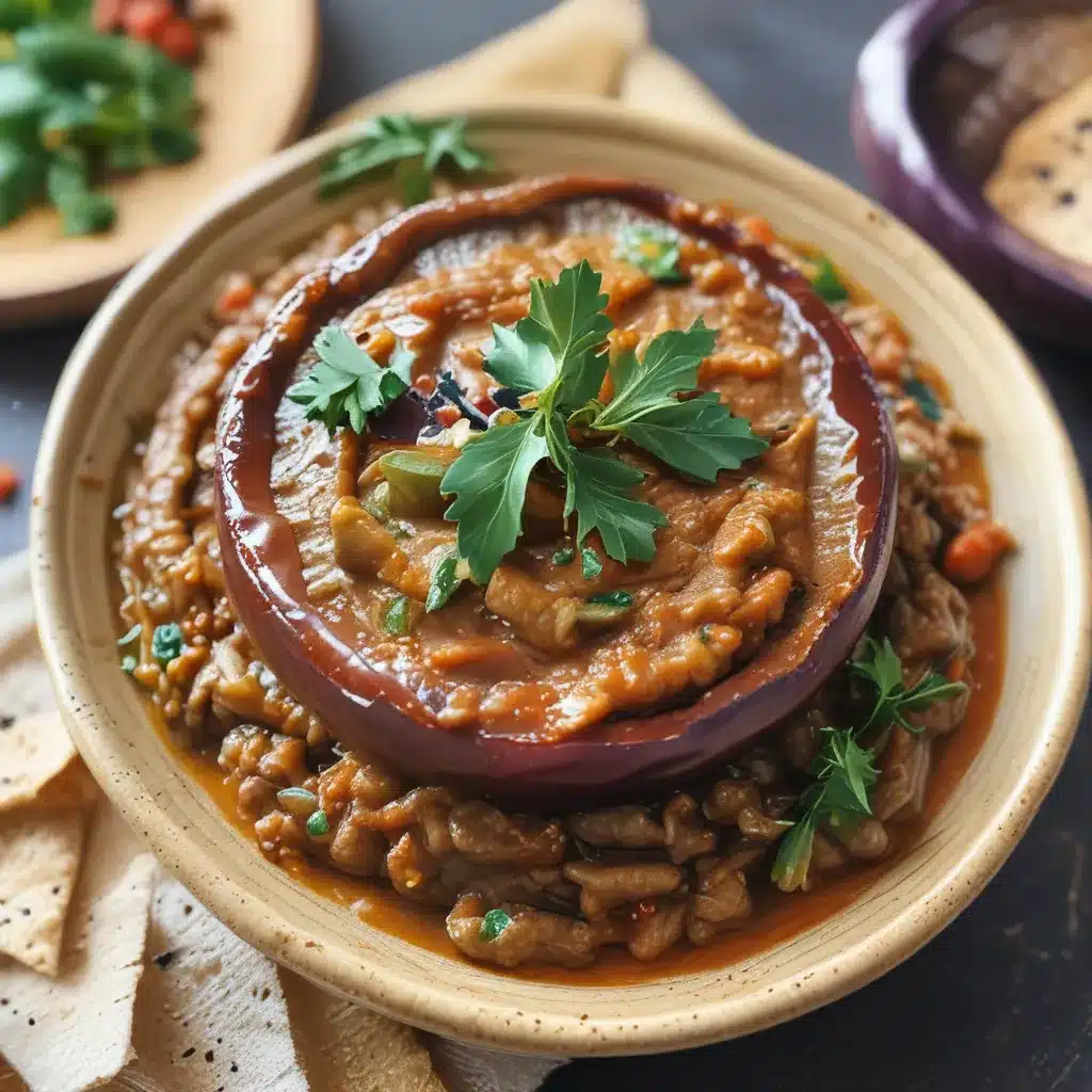 Zaalouk – A Bright Moroccan Eggplant Dip