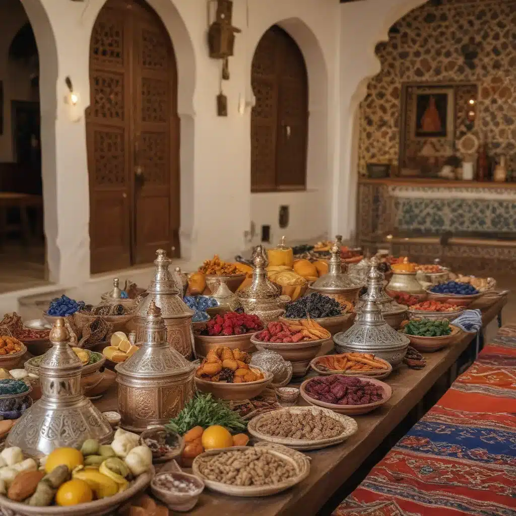 sample Moroccan Traditions at El Bahia